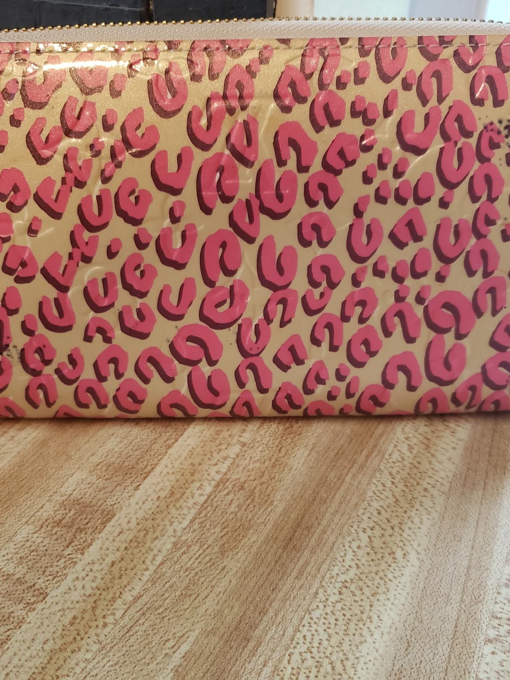 Louis Vuitton Pink Leopard Print × Steven Sprouse Collab Long Wallet - Picture 4 of 7